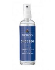 Shoeboy's Shoe Deo 100ml beschikt over een pompverstuiver voor makkelijk gebruik. Het heeft een langdurige werking en zorgt voor hygiënische frisheid in uw schoen. Hierdoor bestrijd het de oorzaak van de geur.  Het product is dermatologisch getest.